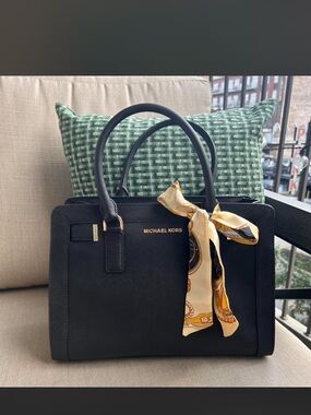 Michael Kors Dillon Saffiano Leather Satchel